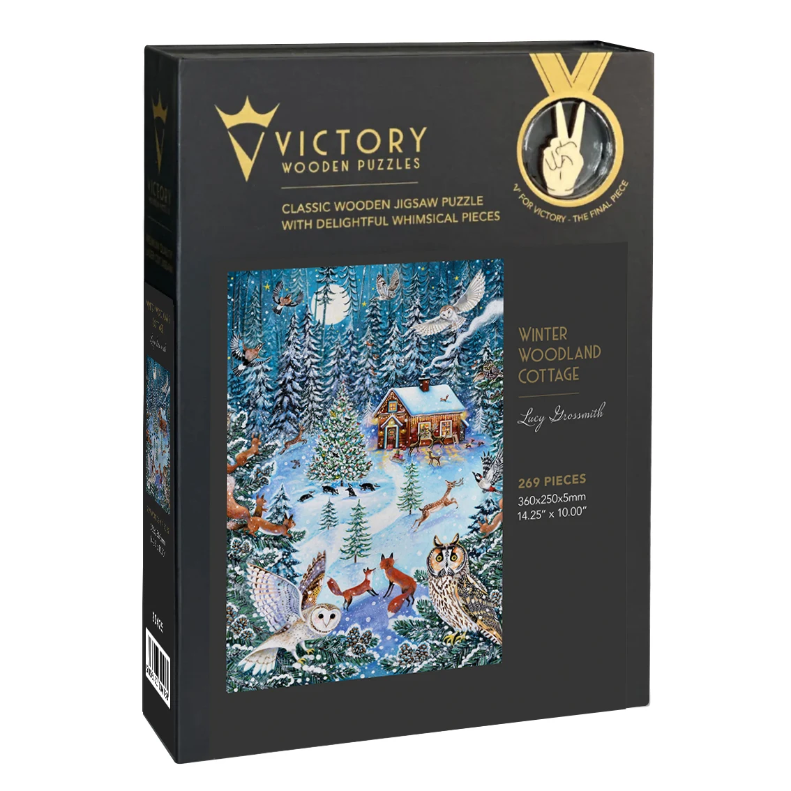 Winter Woodland Cottage Winter