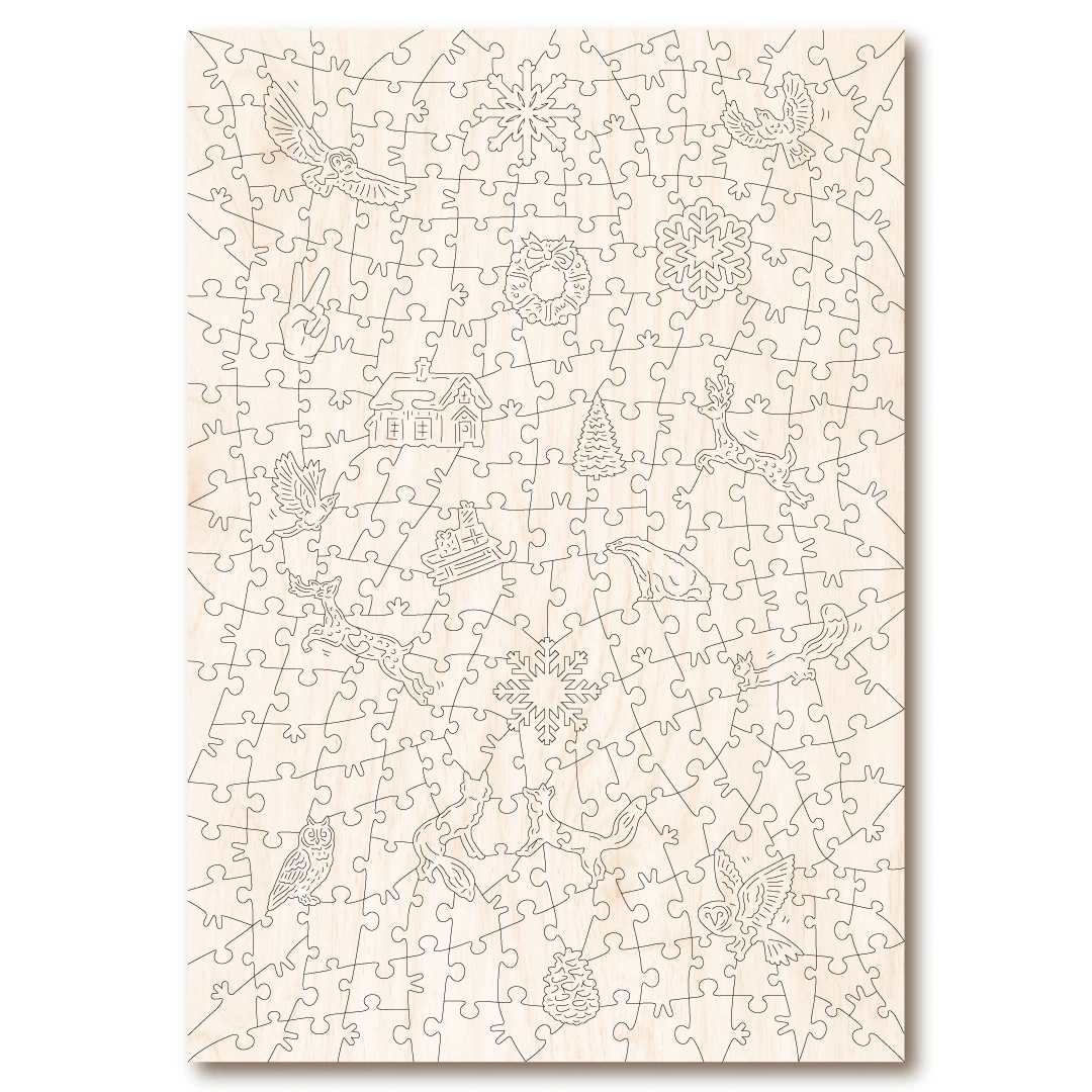 Winter Woodland Cottage