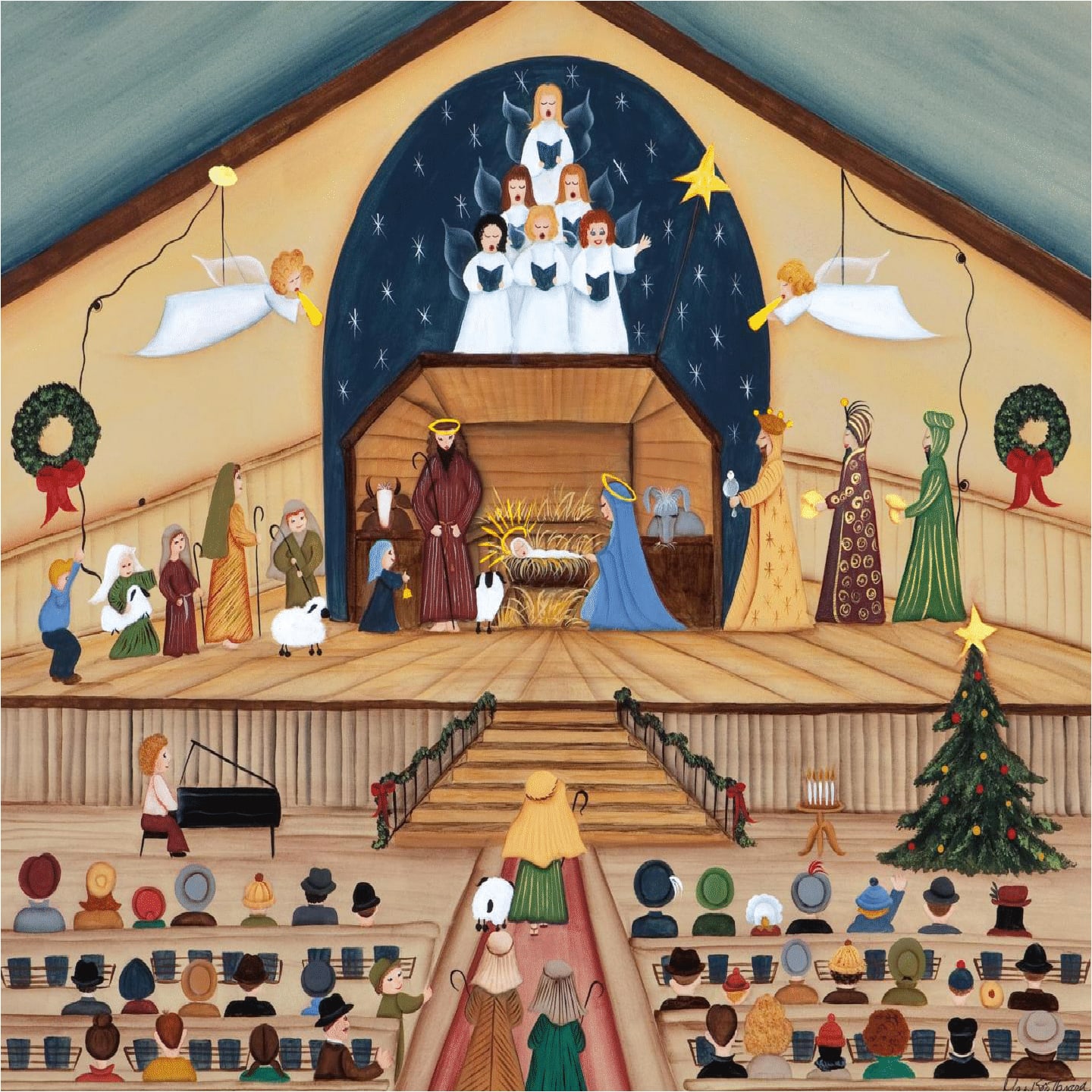 Christmas Pageant - Puzzle Warehouse Exclusive Mini puzzle Winter