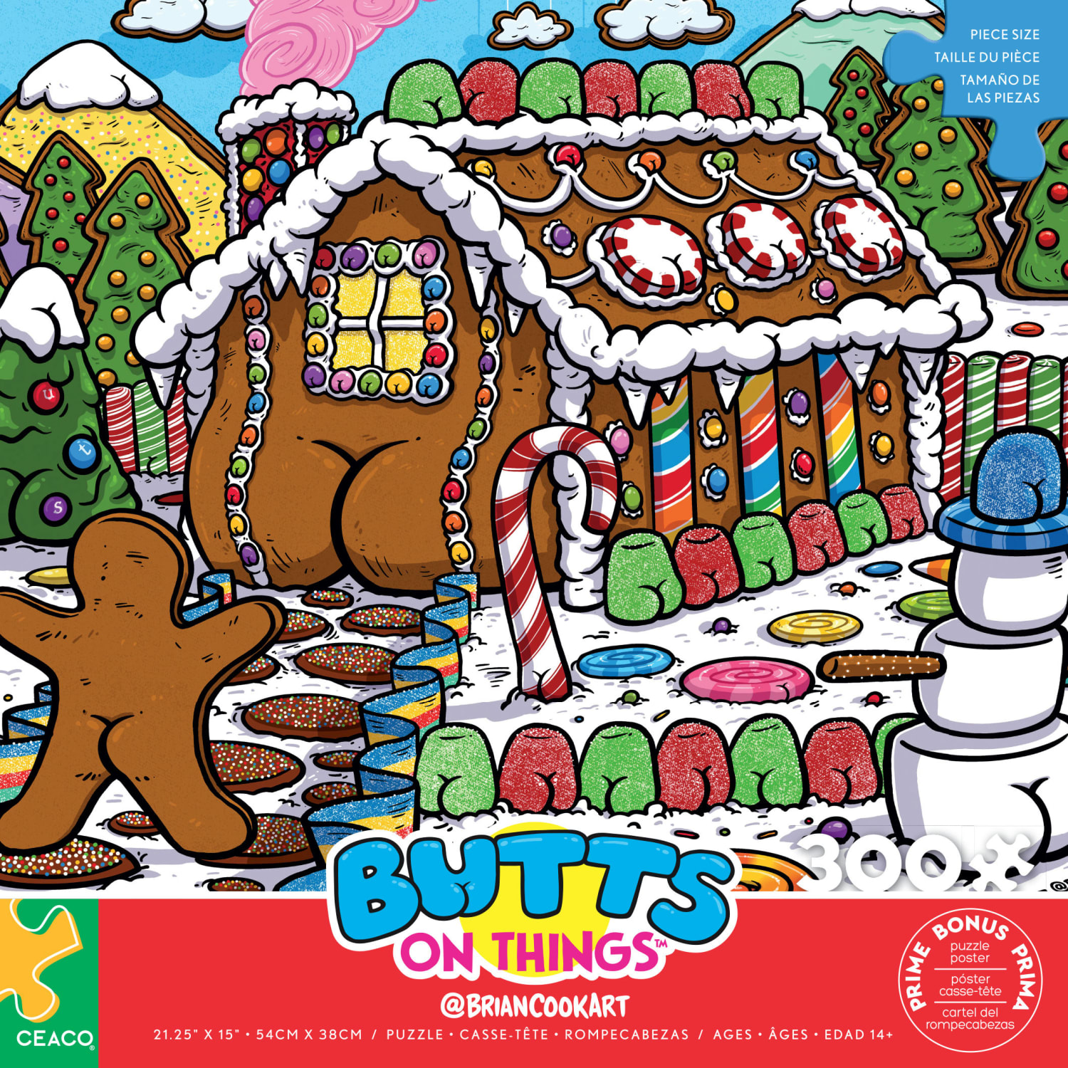 Butts on Things Gingerbread Christmas