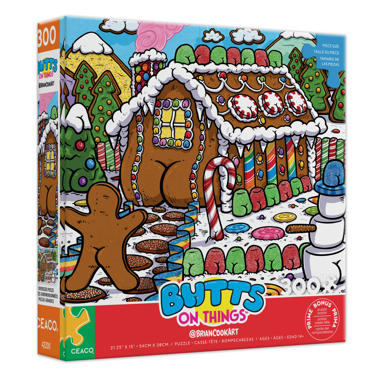 Butts on Things Gingerbread