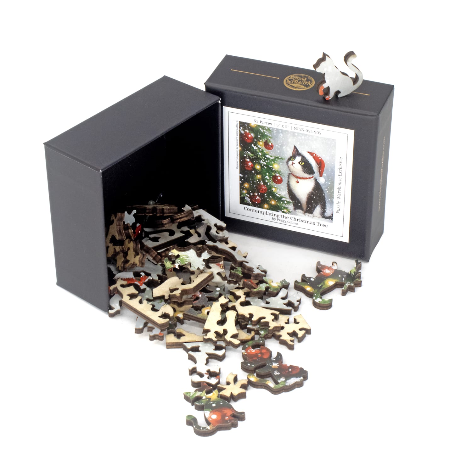 Christmas Tree Contemplation - Puzzle Warehouse Exclusive Mini puzzle