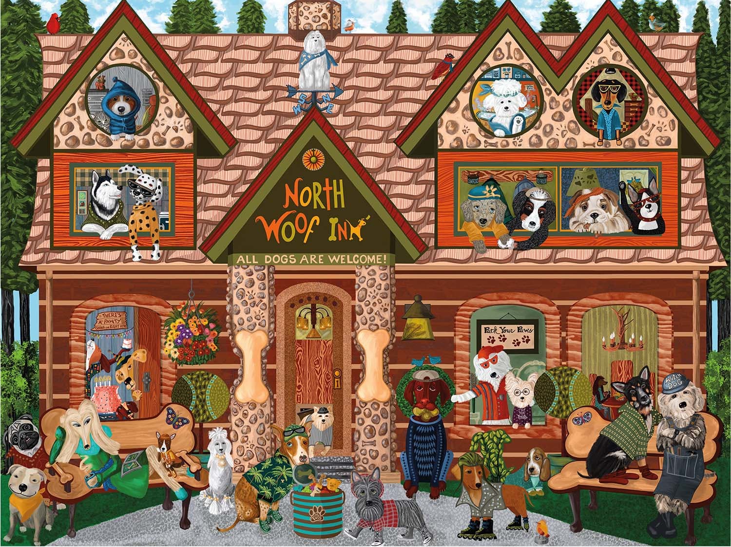 Woof N' Wag - North Woof Inn Dogs