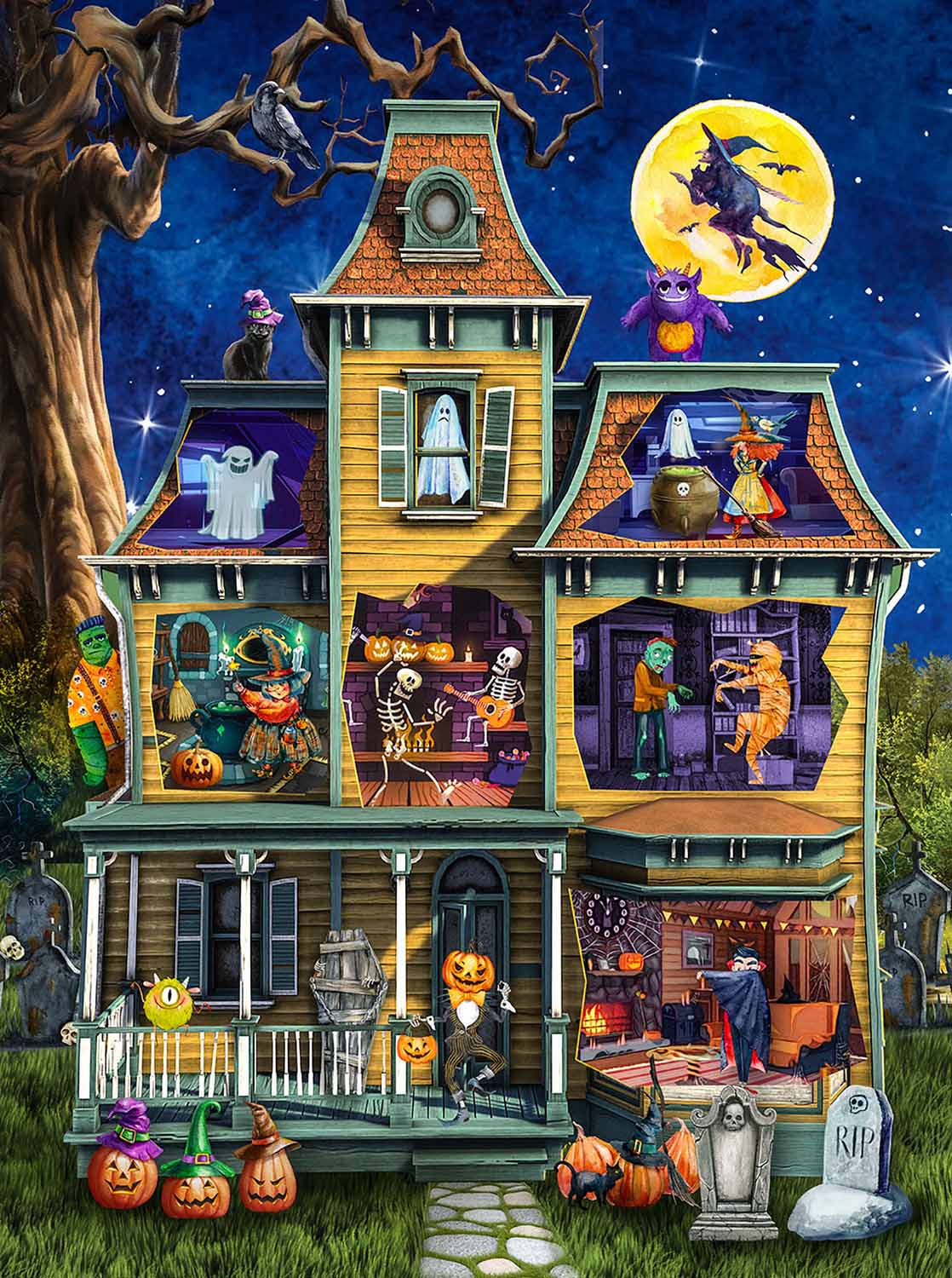 Halloween Party Halloween Jigsaw Puzzle