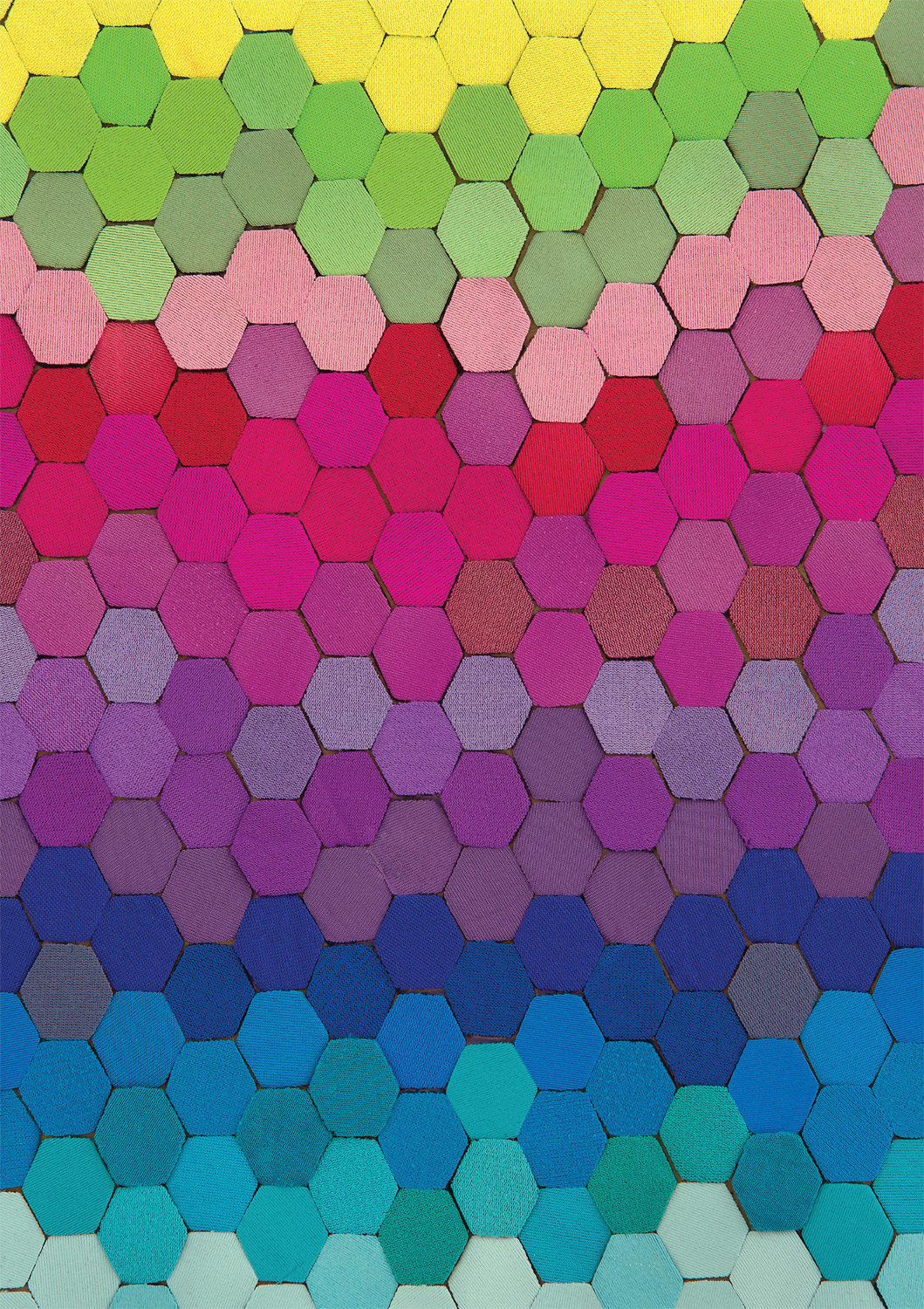 Hexagon Multicolor B Pattern & Geometric