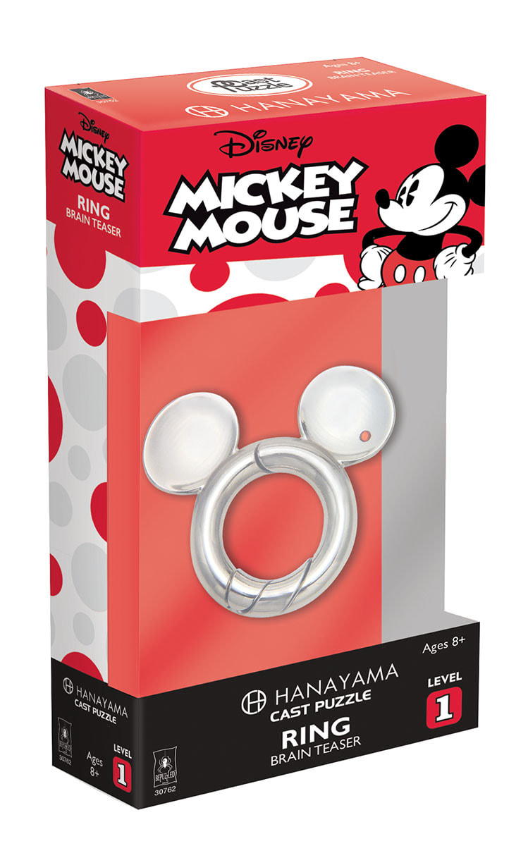 Mickey Mouse Ring Hanayama Cast Puzzle Disney