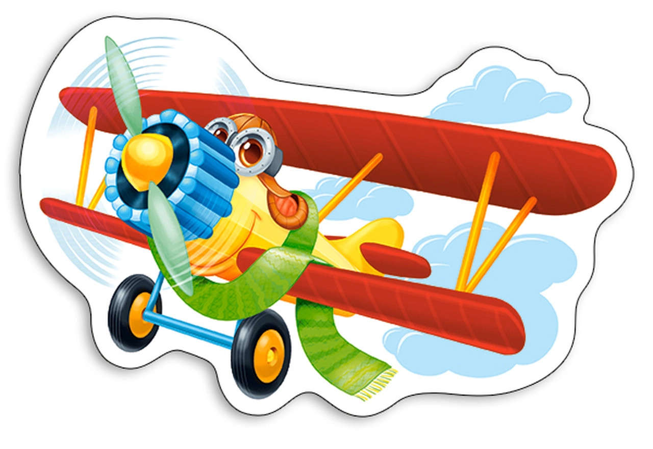 Funny Plane Plane Children's Puzzles
