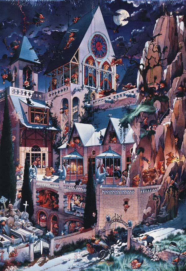 Castle of Horror Castle Jigsaw Puzzle