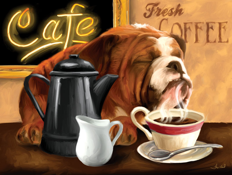 Morning Cup Dogs