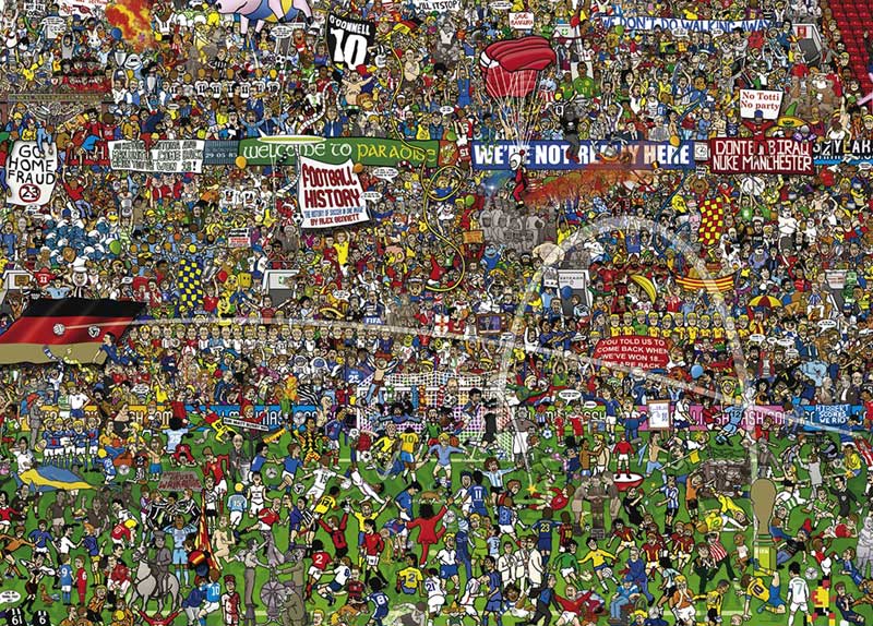 Football History Humor Jigsaw Puzzle