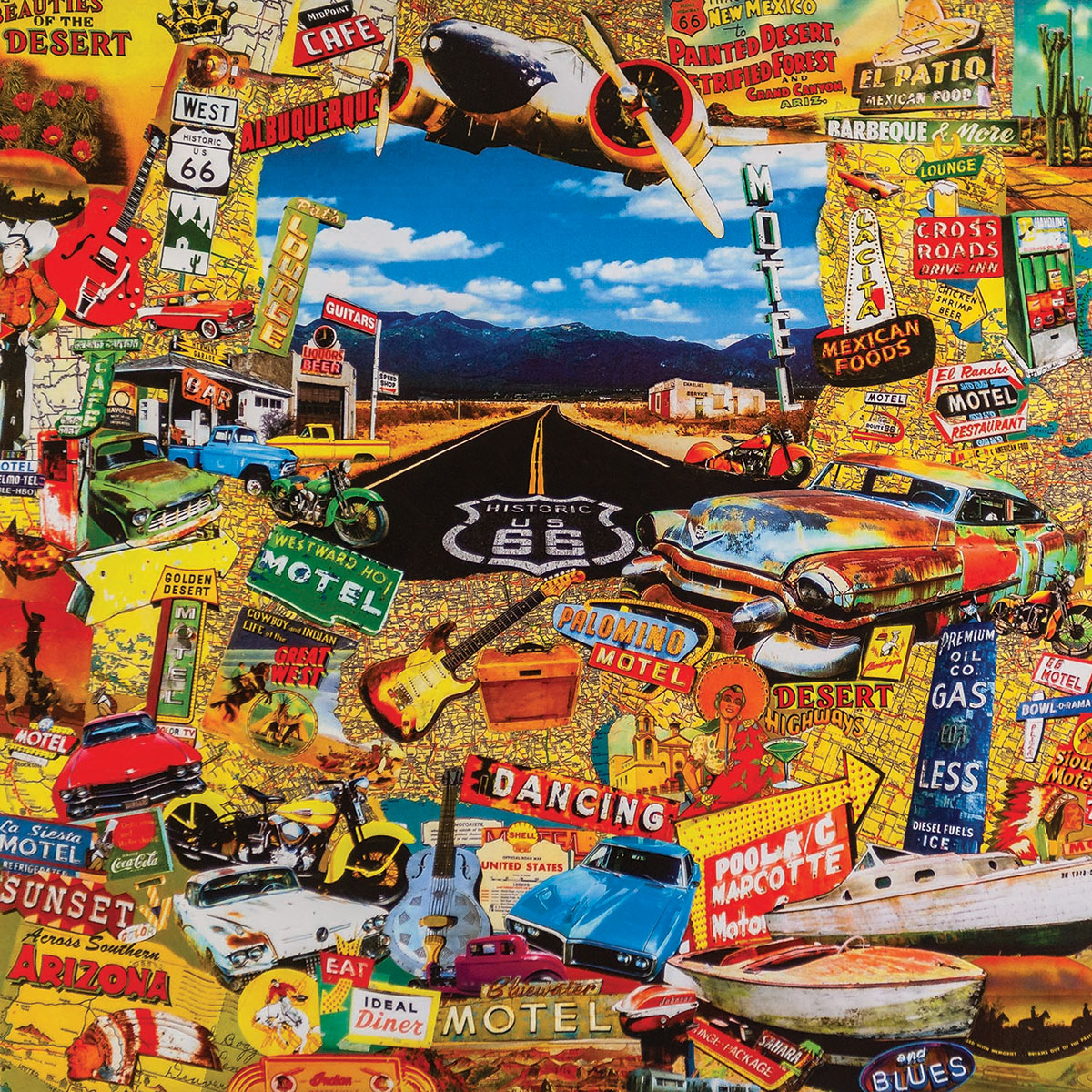 On the Route Travel Jigsaw Puzzle