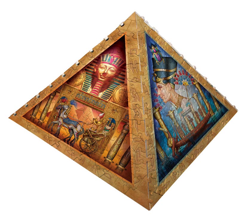 3D Pyramid - Mysteries of the Pyramid Fine Art