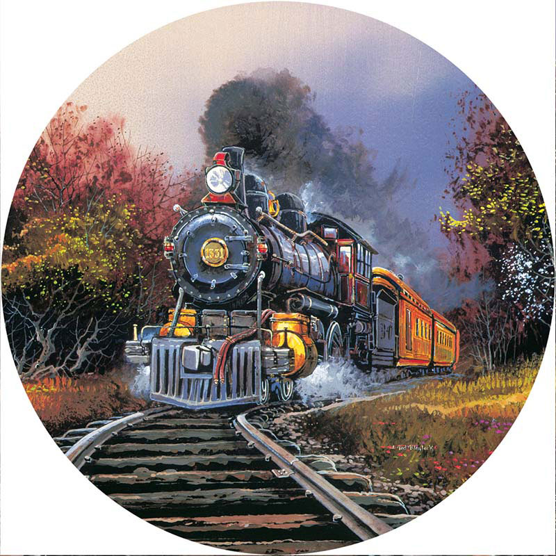 Rolling Through Train