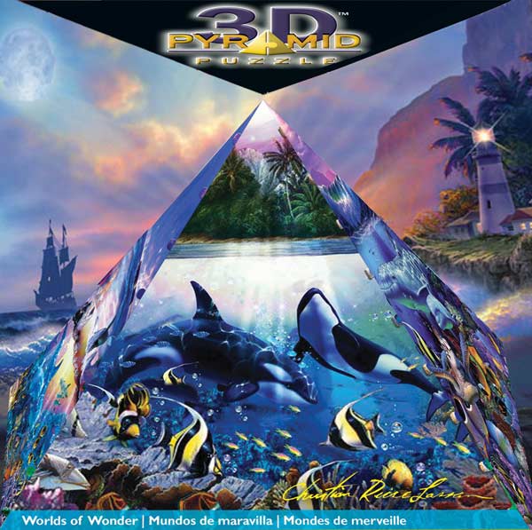 3D Pyramid - Wonders of the Universe Sea Life