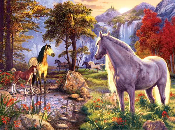 Hidden Images - Secret Stream Horse