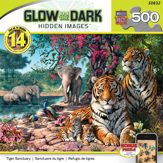 Tiger Sanctuary - Hidden Image 500 Pieces