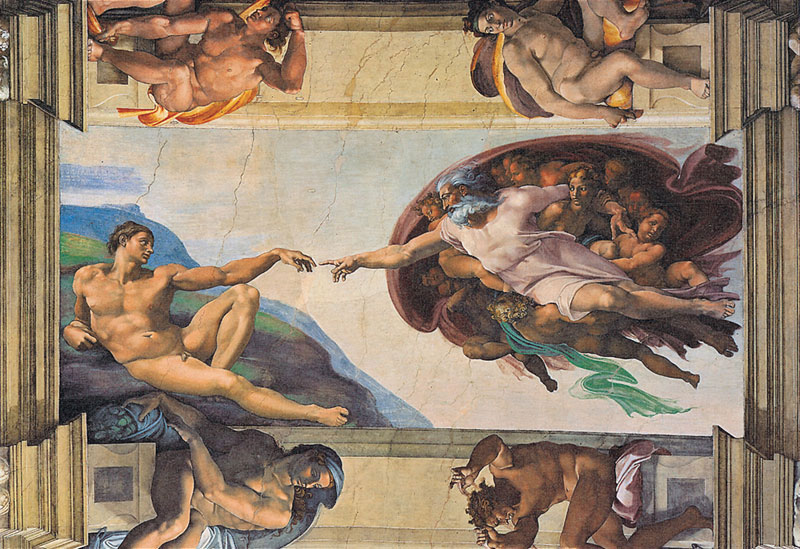 The Creation of Man Fine Art Jigsaw Puzzle