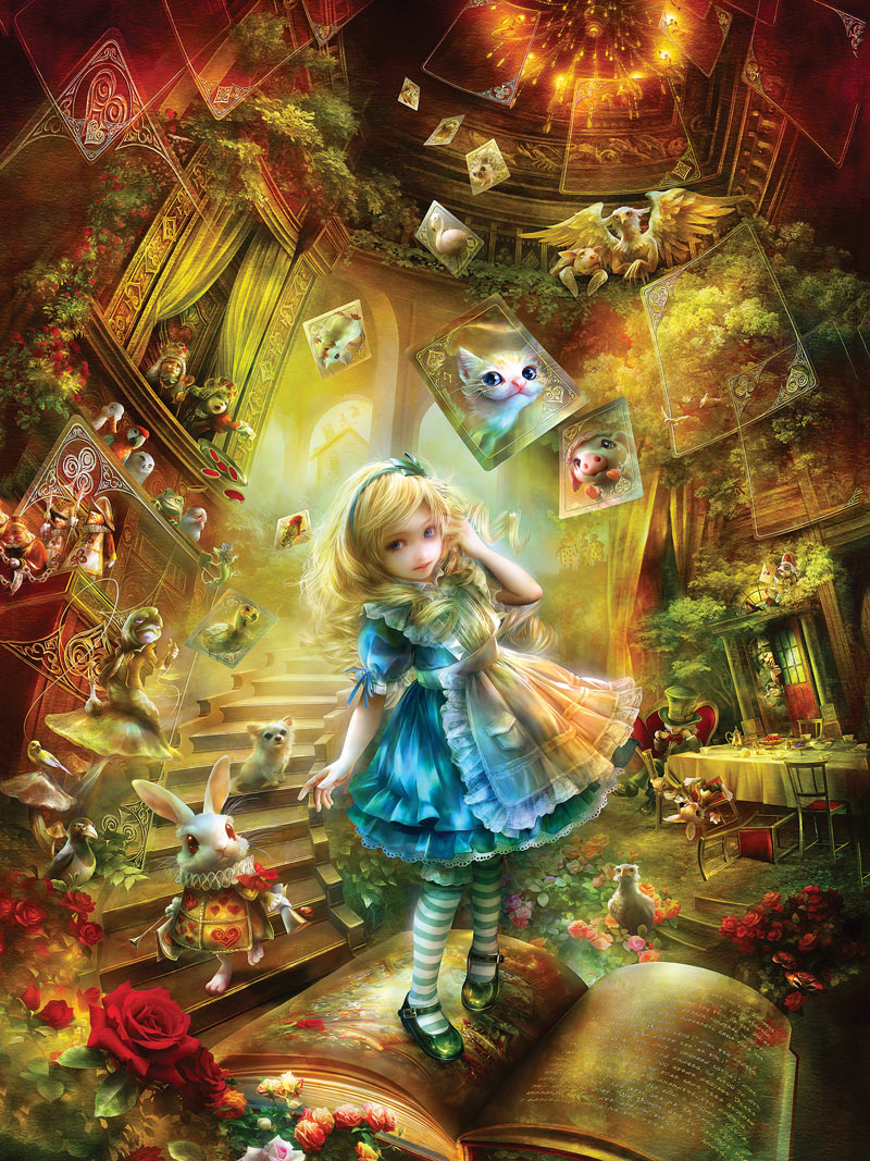 Down the Rabbit Hole Movies & TV Jigsaw Puzzle