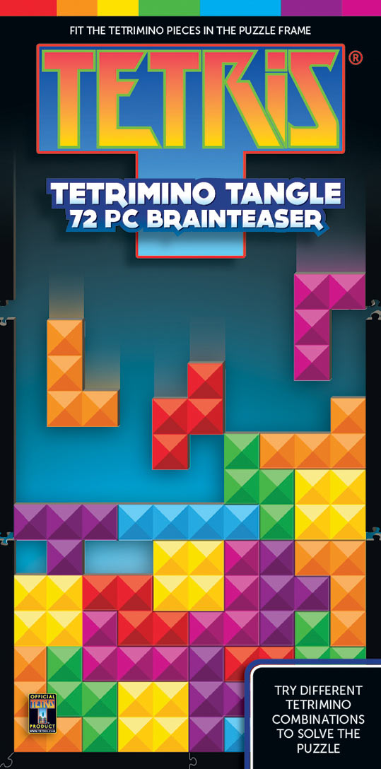 Tetris Prism Video Game Jigsaw Puzzle