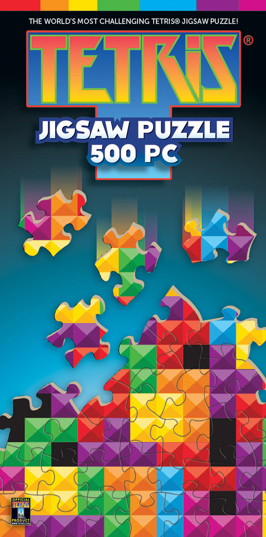 Tetris Kaleidoscope Video Game Jigsaw Puzzle
