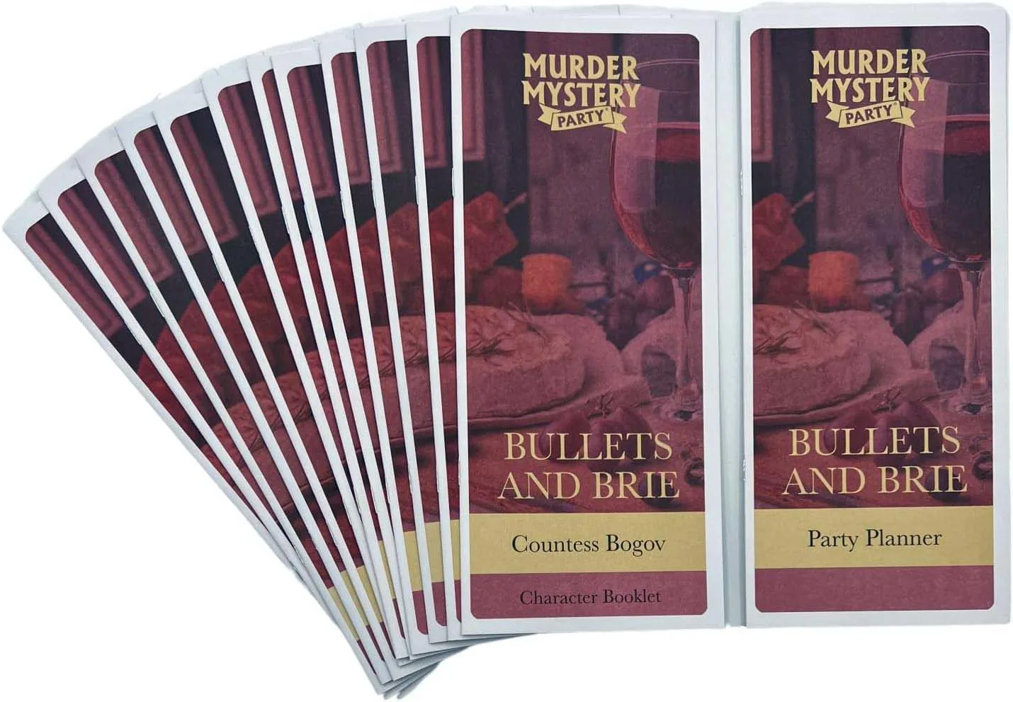 Murder Mystery Party Game - Bullets & Brie