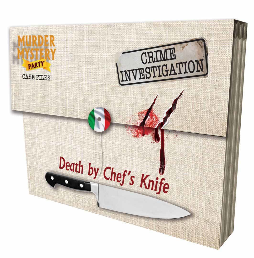 Murder Mystery Party Case Files: Death by Chef's Knife