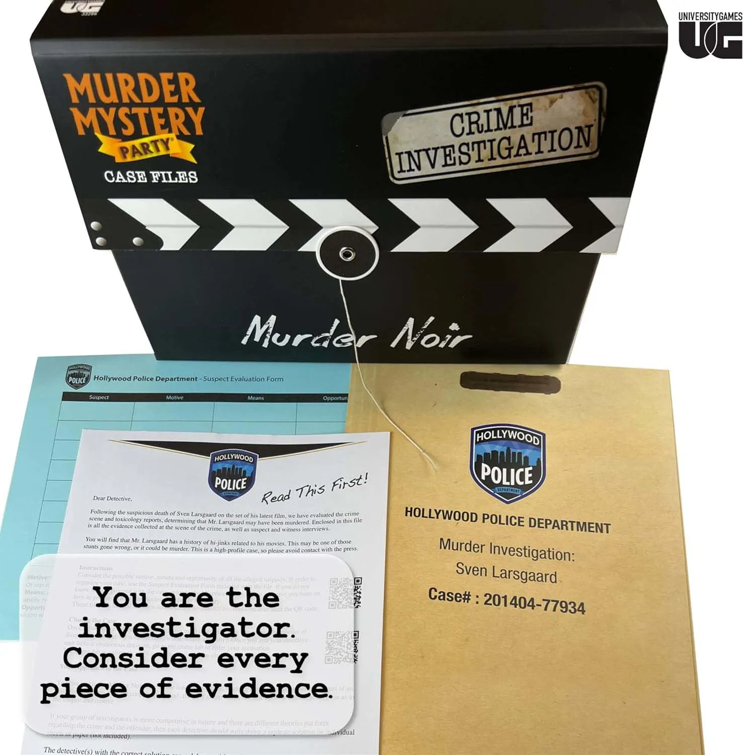 Murder Mystery Party Case Files: Murder Noir