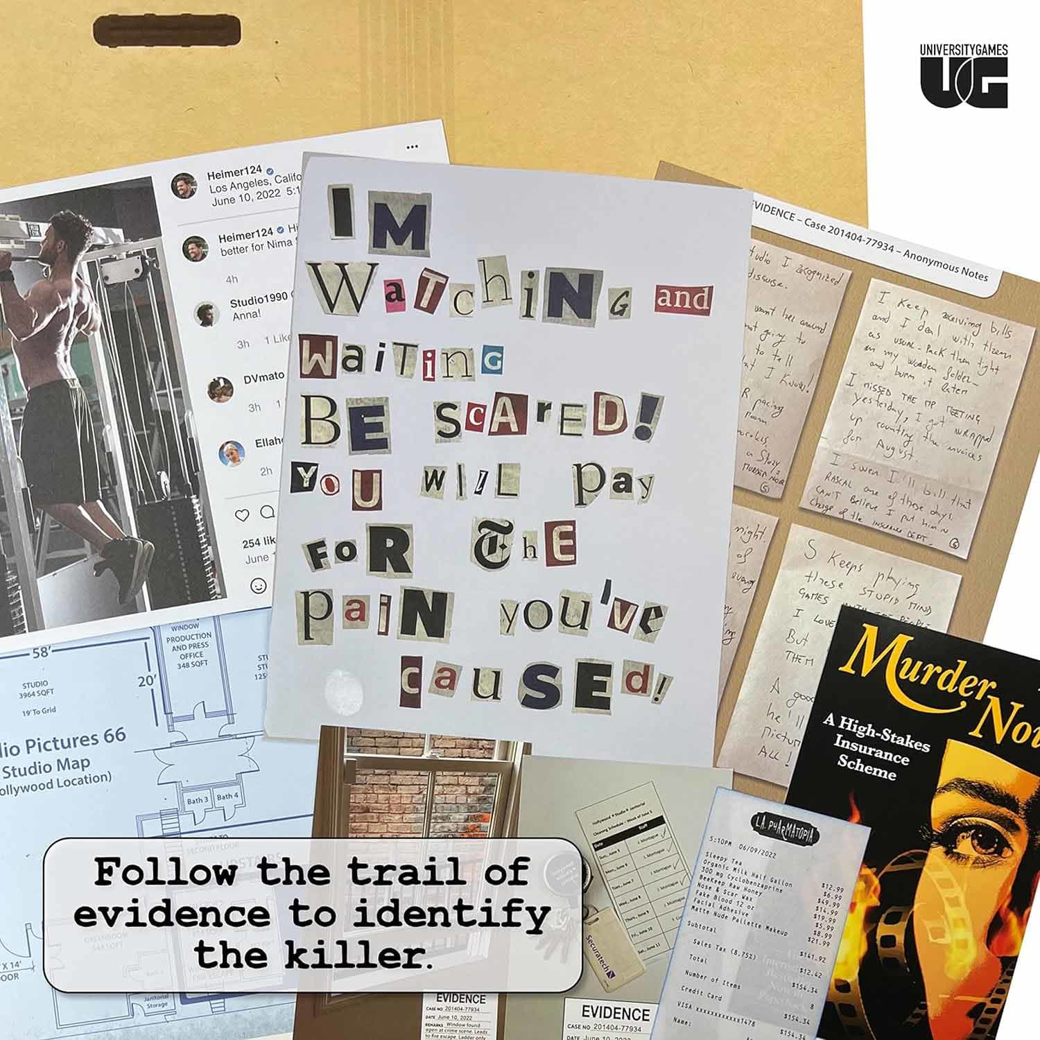 Murder Mystery Party Case Files: Murder Noir