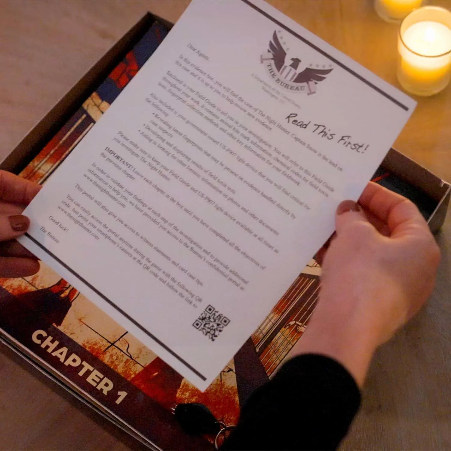 Murder Mystery Party The Night Hunter Game