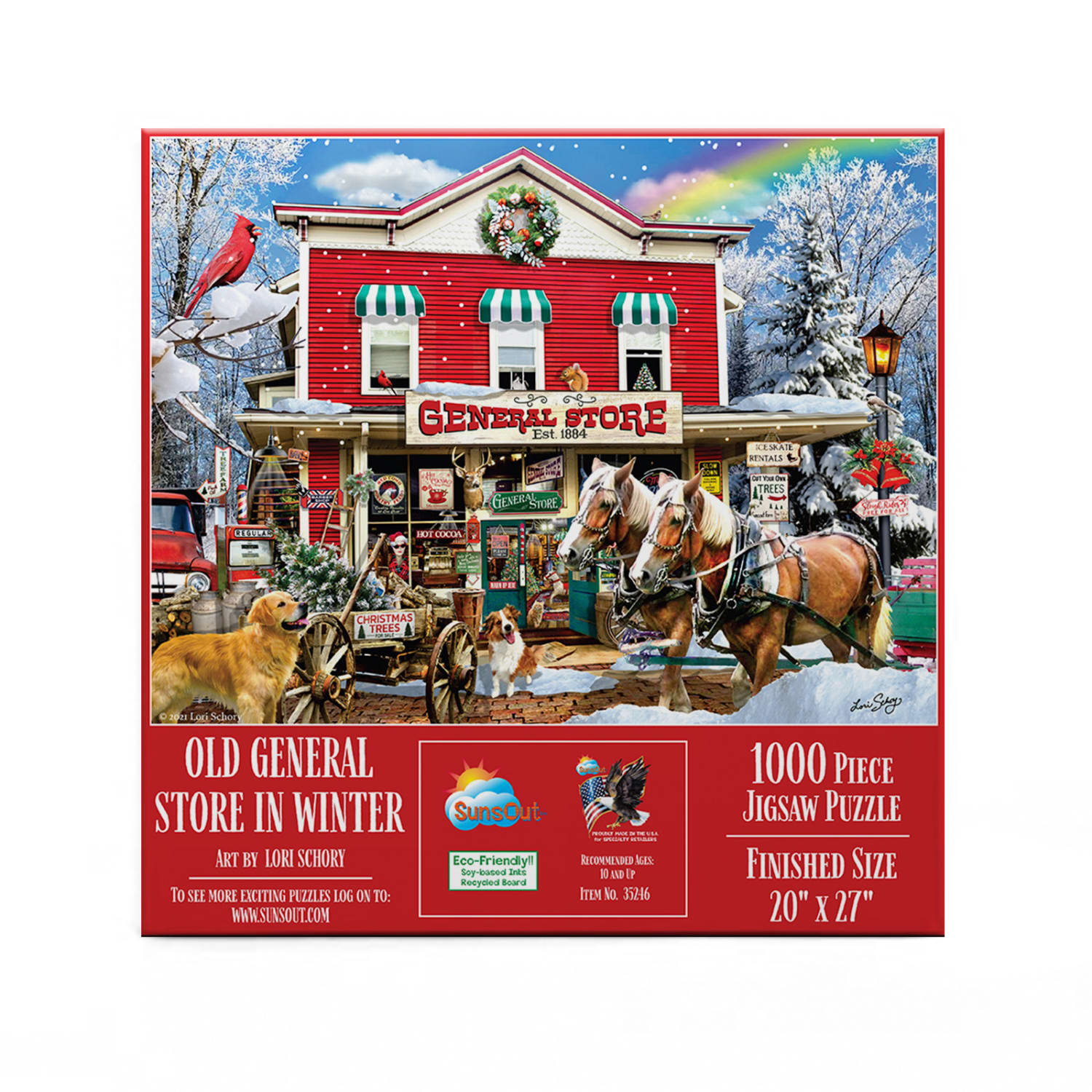 Old General Store Winter