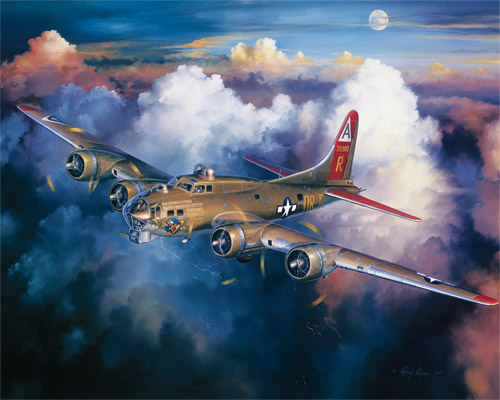 B-17 Bomber Plane