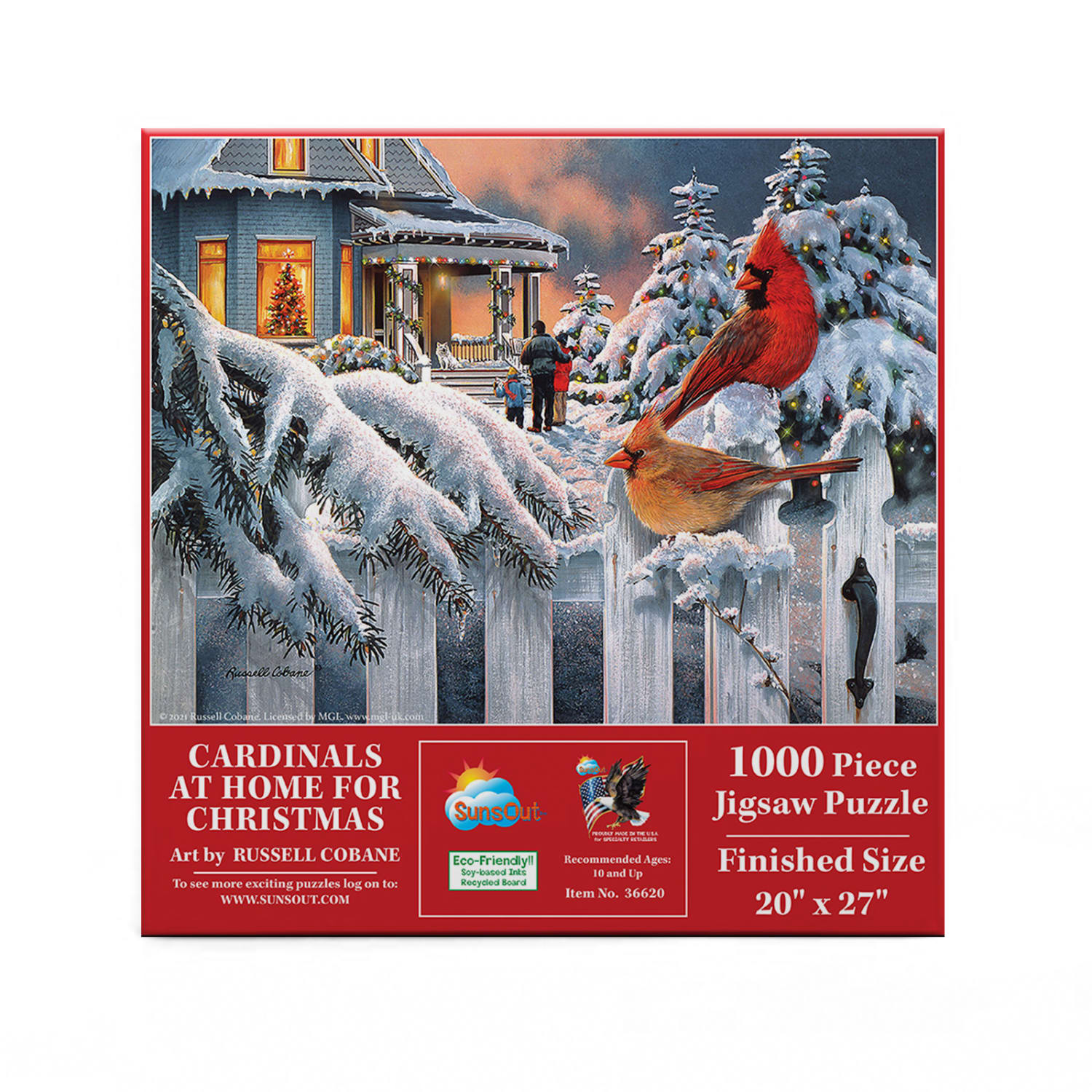 Cardinals At Home for Christmas