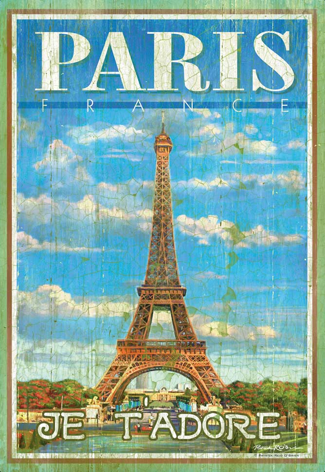 Paris - Je Tadore Nostalgic & Retro