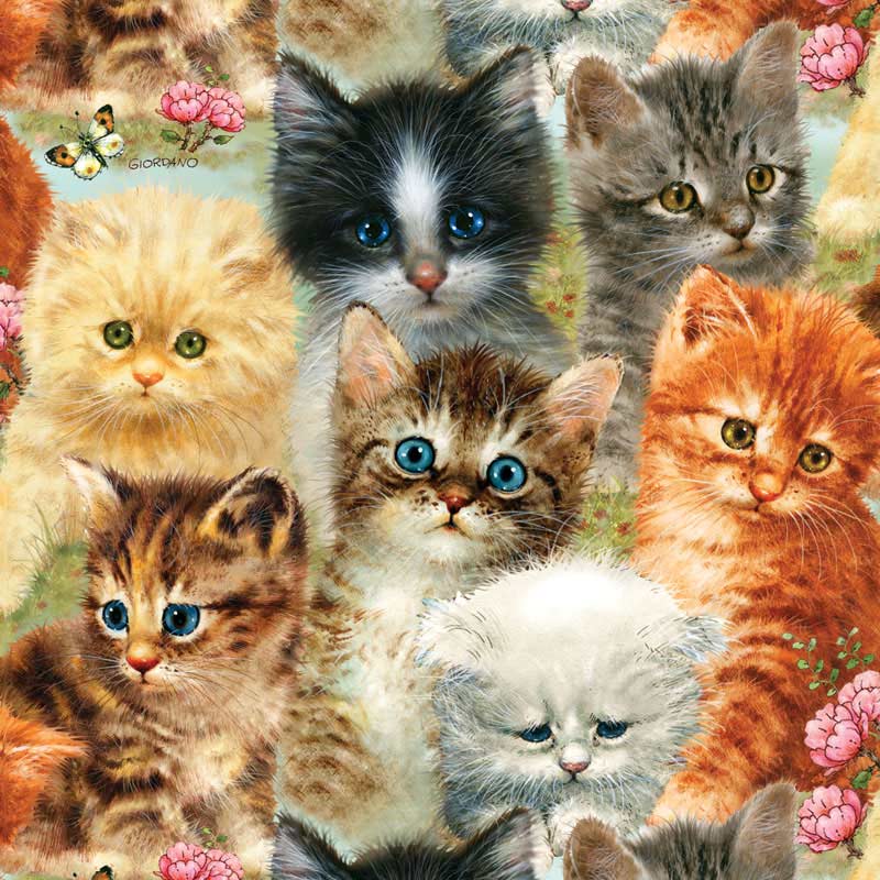 A Pile of Kittens Cats Jigsaw Puzzle