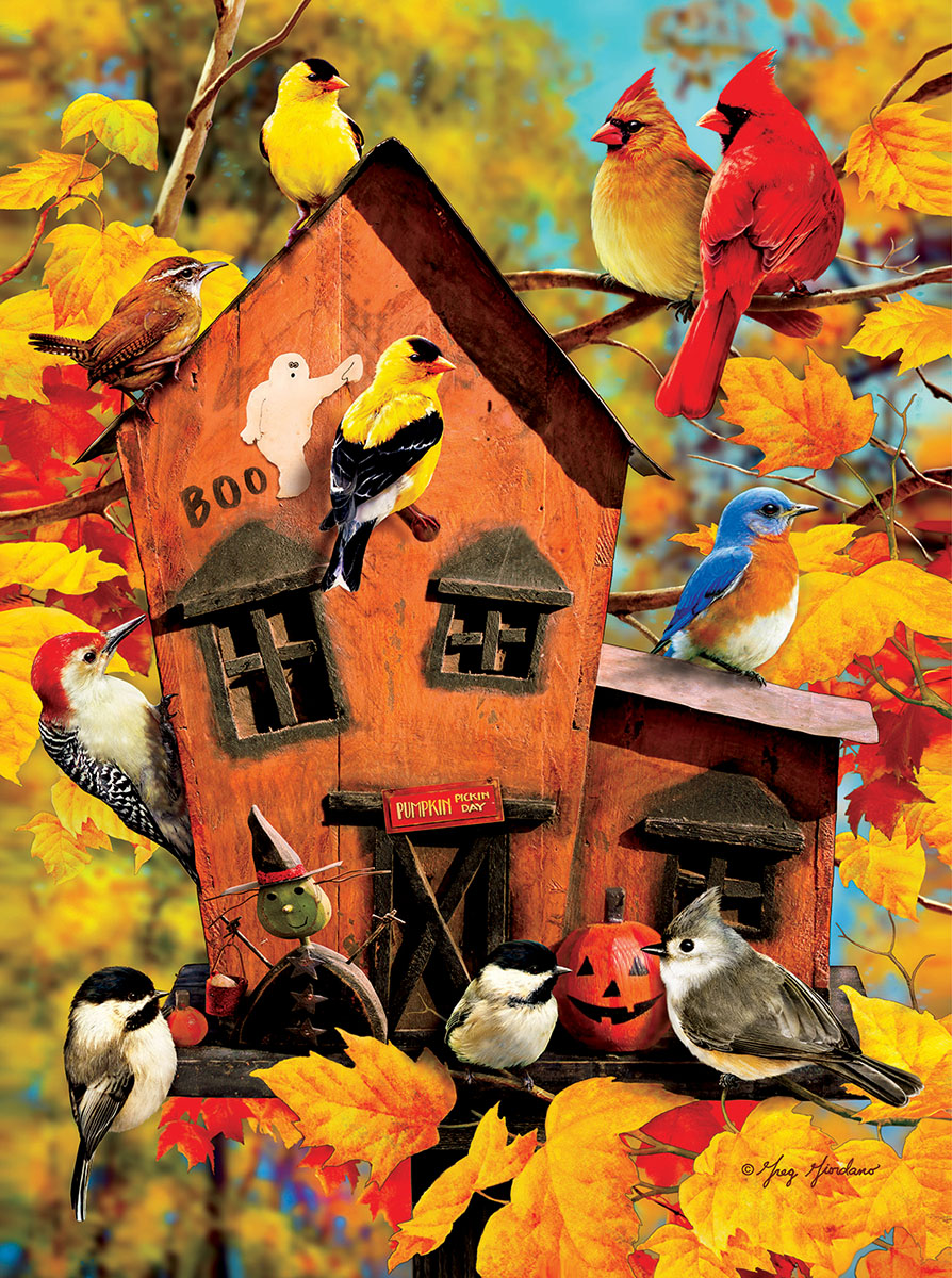 Fall Birds Birds Jigsaw Puzzle