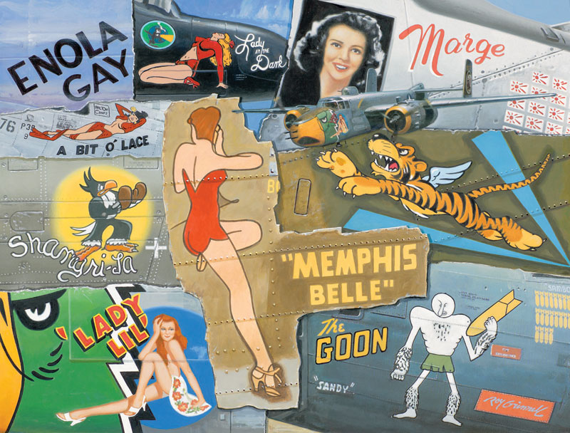 Nose Art Legends of WWII Nostalgic & Retro
