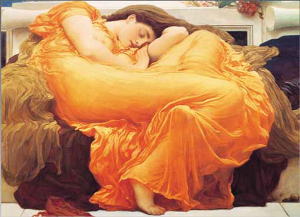 Flaming June Jigsaw Puzzle