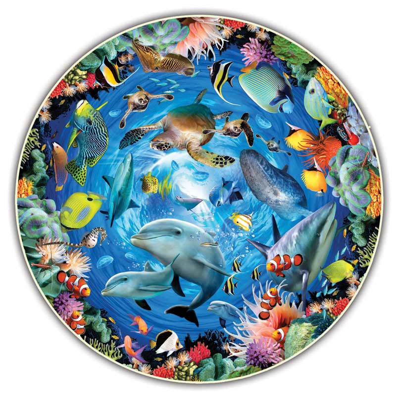 Ocean 360 Sea Life Jigsaw Puzzle