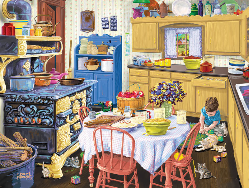 Nana's Kitchen Food and Drink Jigsaw Puzzle