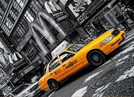 New York Taxi  Car Jigsaw Puzzle