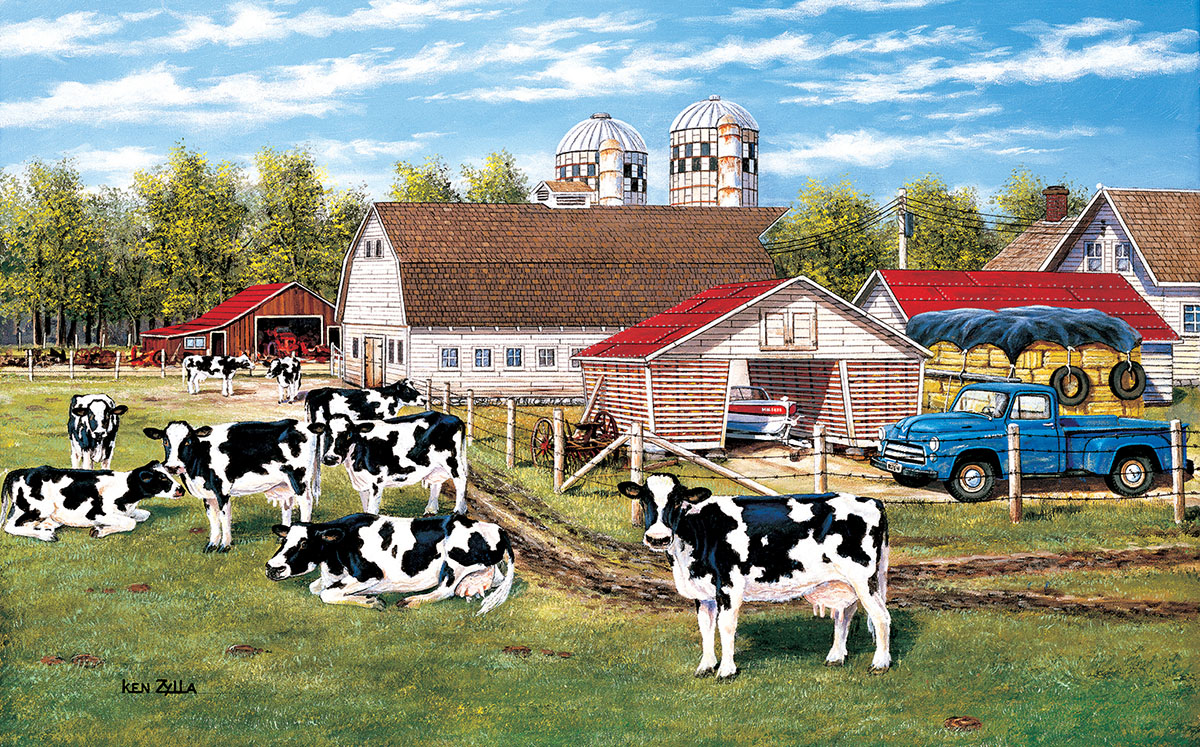The Home Place Farm Jigsaw Puzzle