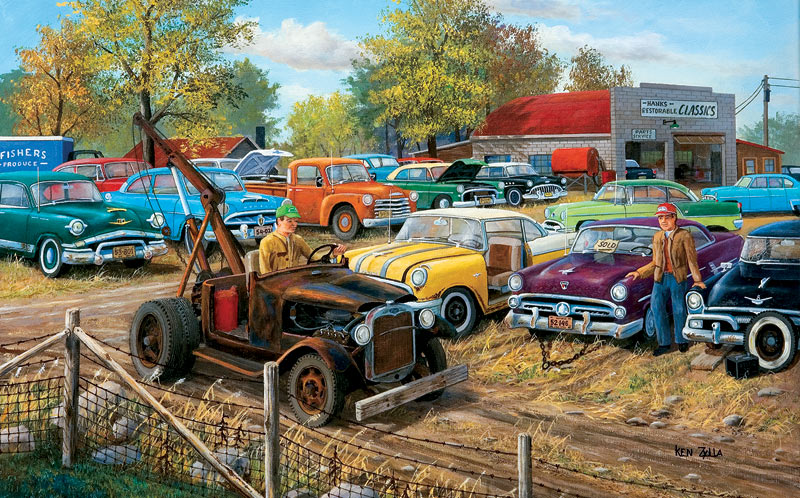 Sold As Is Car Jigsaw Puzzle