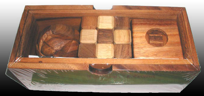 3 Puzzle Gift Set Large (Snake, Soma, Soccer)