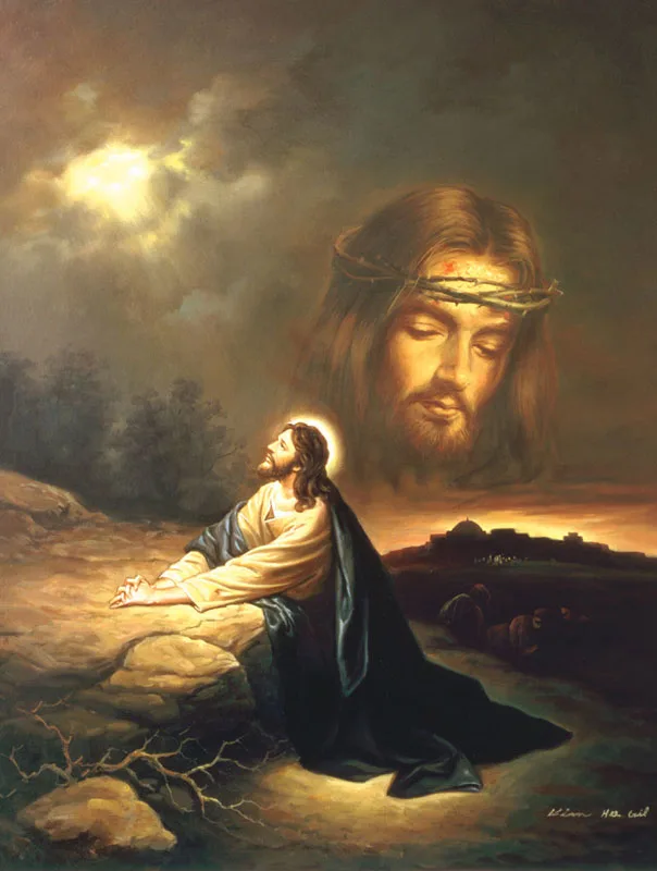 Praying at Gethsemane- Scratch and Dent