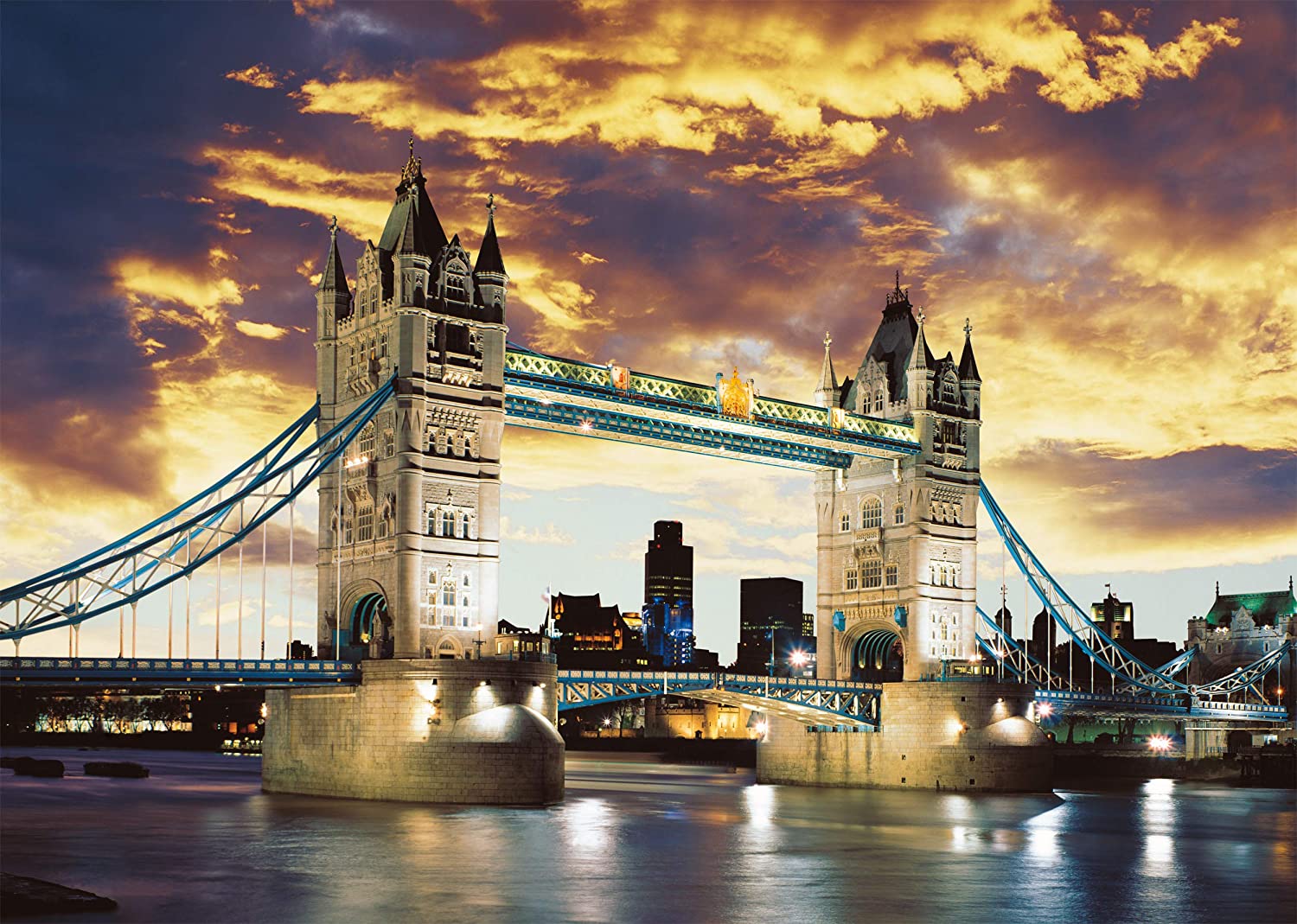 Tower Bridge London Landmarks & Monuments Jigsaw Puzzle