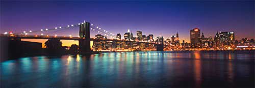 Lights Of New York New York Jigsaw Puzzle