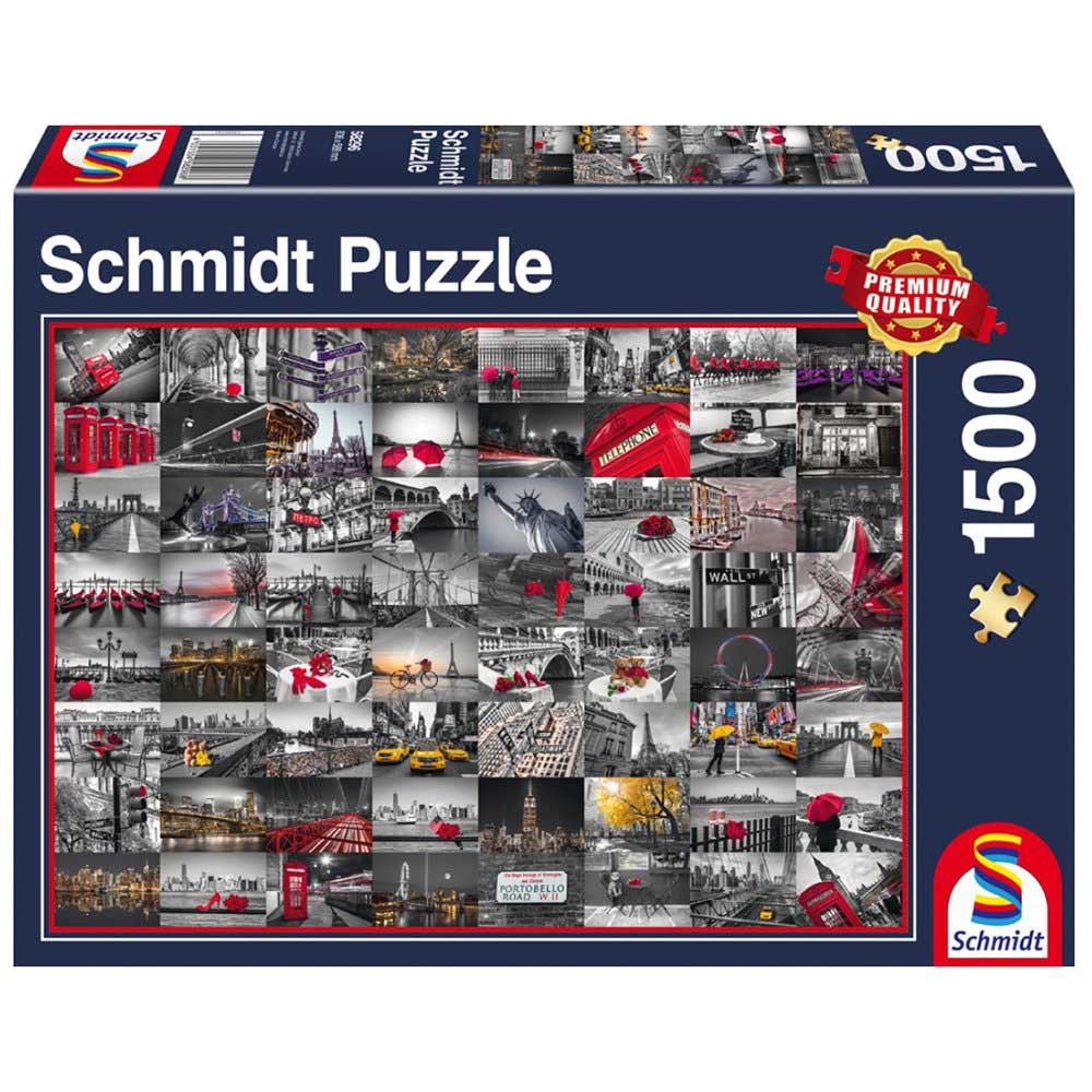 City Images Collage Jigsaw Puzzle