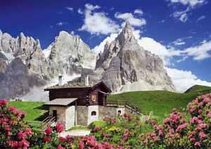 Segantini Hut, Dolomites Mountain Jigsaw Puzzle