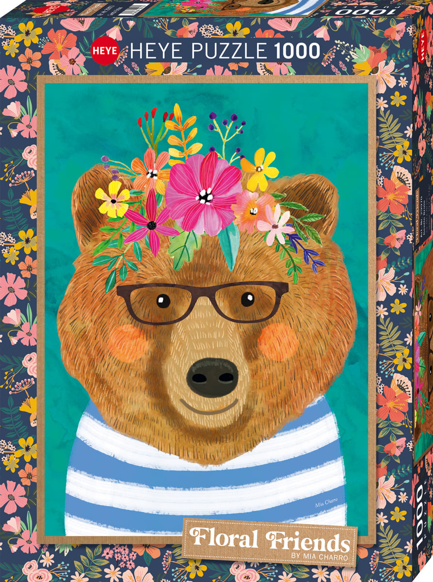 Floral Friends, Gentle Bruin
