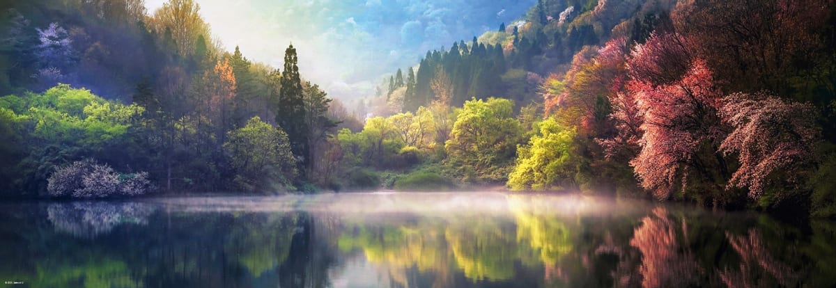 Sheryang-ji Lak Landscape